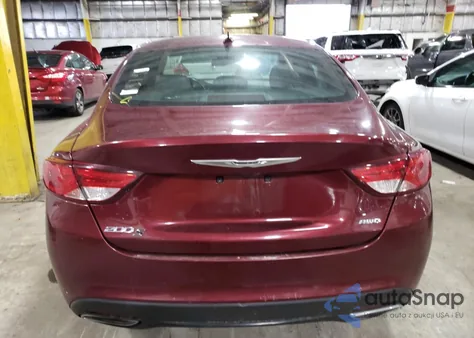 2015 Chrysler 200 S z USA, uszkodzony, nr VIN 1C3CCCDG1FN584244